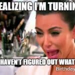 Kim Kardashian ugly crying over turning 30 and having no idea what’s going on