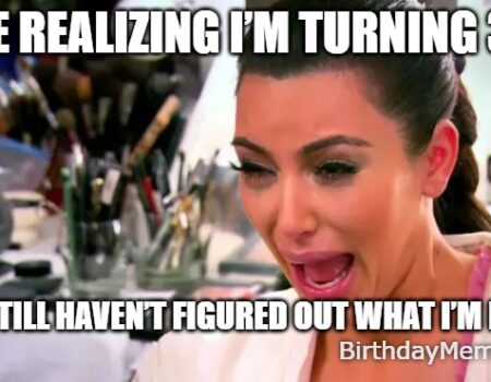 Kim Kardashian ugly crying over turning 30 and having no idea what’s going on