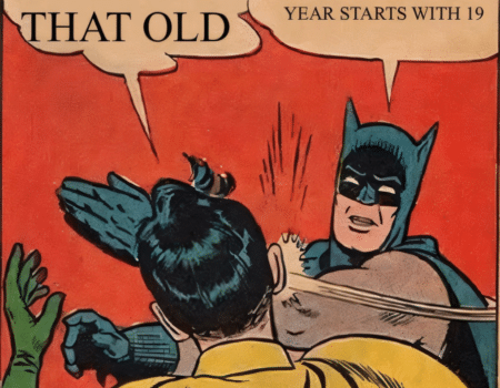Batman slaps robin in this classic 90’s meme